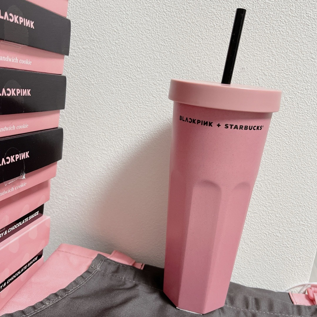 BLACKPINK Starbucks コラボ タンブラー JISOO ジス BLACKPINK Starbucks コラボ タンブラー JISOO ジス