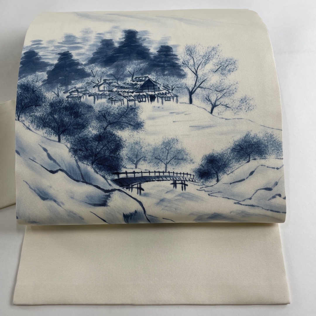 名古屋帯 秀品 正絹 【中古】