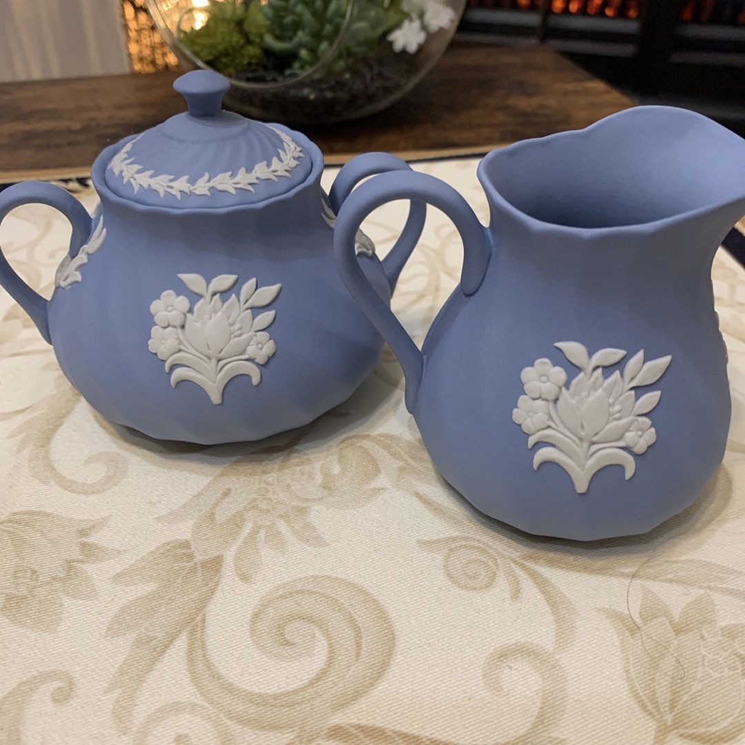 WEDGWOOD - 未使用 ウェッジウッド ジャスパー フルーテッド WEDGWOOD - 未使用 ウェッジウッド ジャスパー フルーテッド