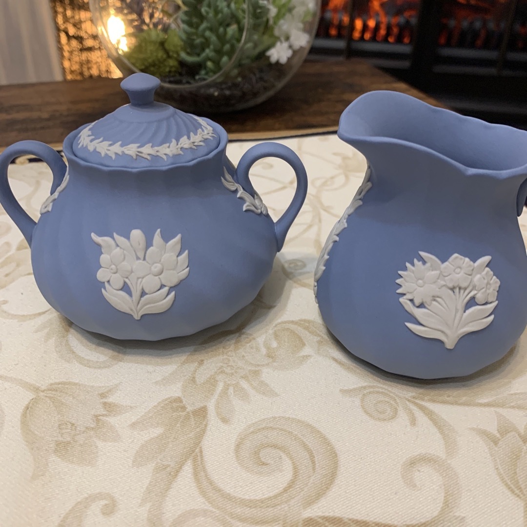 WEDGWOOD - 未使用 ウェッジウッド ジャスパー フルーテッド WEDGWOOD - 未使用 ウェッジウッド ジャスパー フルーテッド