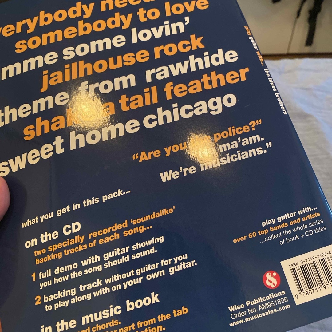 【CD付き】the blues brothers ブルース・ブラザーズ ギター譜 楽器のスコア/楽譜(ポピュラー)の商品写真