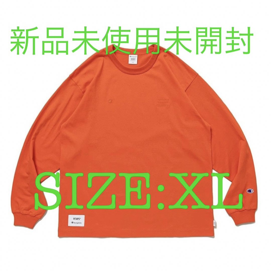 WTAPS ACADEMY LS COTTON. CHAMPION XLオレンジ WTAPS ACADEMY LS COTTON. CHAMPION XLオレンジ