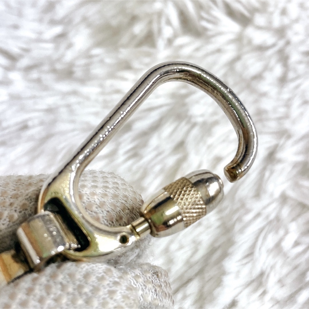 LOEWE - 美品 LOEWE ロエベ アナグラム キーリング レザー LOEWE - 美品 LOEWE ロエベ アナグラム キーリング レザー