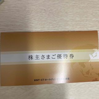 KNT-CTホールディングス　株主優待券(その他)