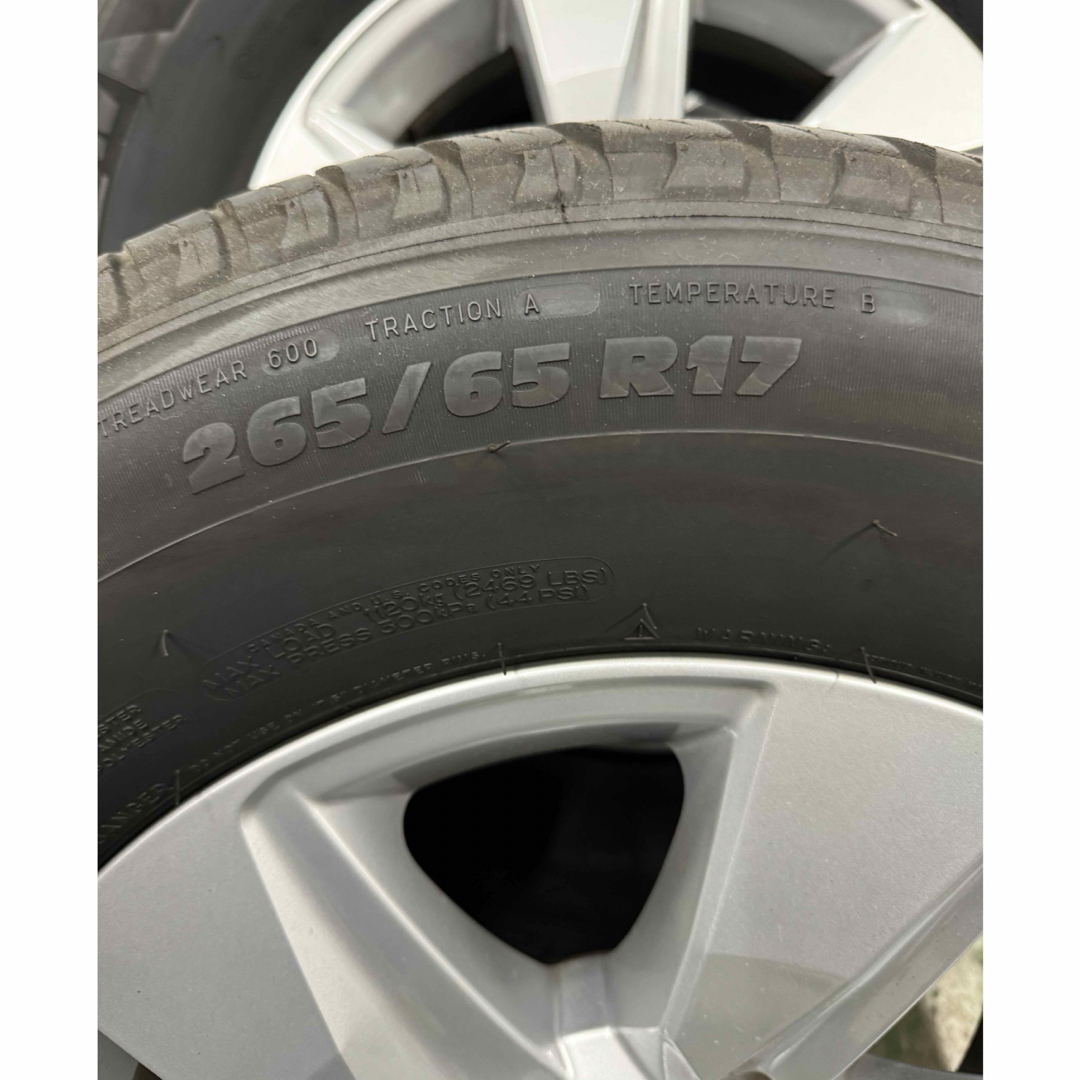 MICHELIN - ランドクルーザープラド 150系 純正ホイール+タイヤ MICHELIN - ランドクルーザープラド 150系 純正ホイール+タイヤ