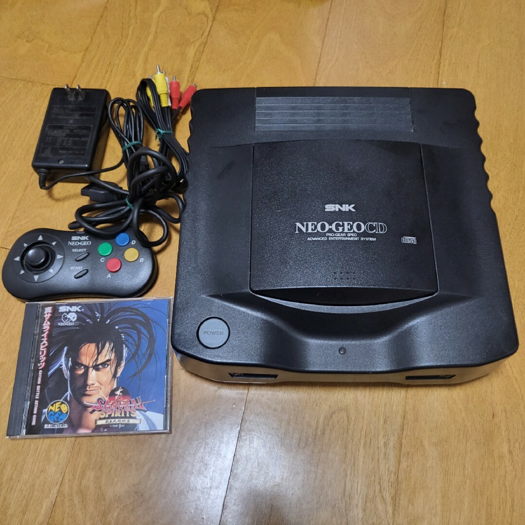レア品‼ ネオジオCD本体一式 ソフト付 動作確認済み 美品良品 レア品‼ ネオジオCD本体一式 ソフト付 動作確認済み 美品良品