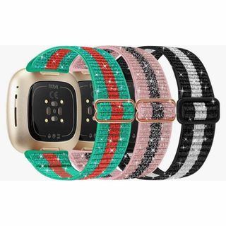 Fitbit ベルト　バンド✨3本セット✨　アクセサリー　スマートウォッチ(Androidケース)