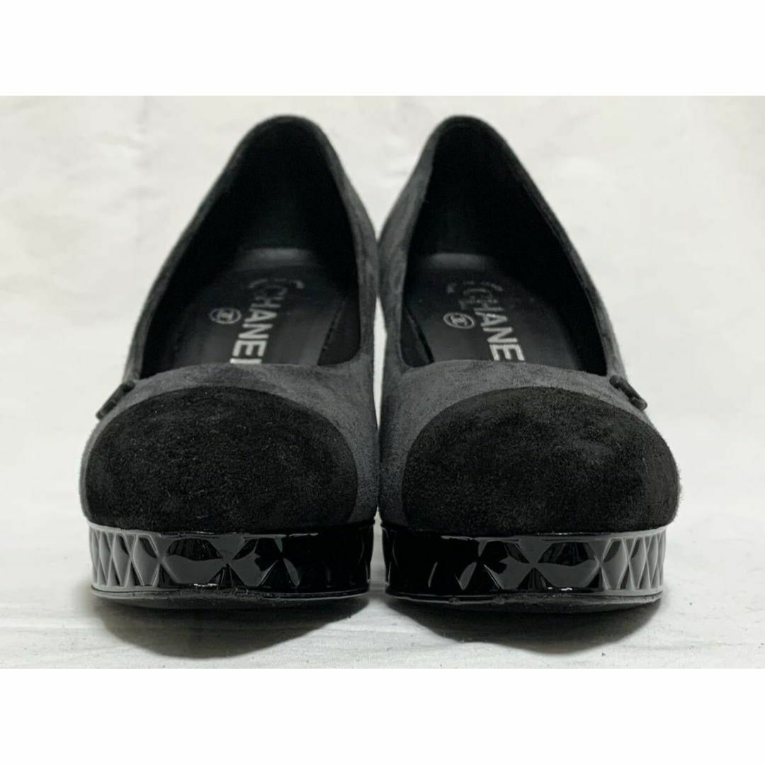 CHANEL - 希少 超美品 シャネル G34195 CC ハイヒール パンプス CHANEL - 希少 超美品 シャネル G34195 CC ハイヒール パンプス