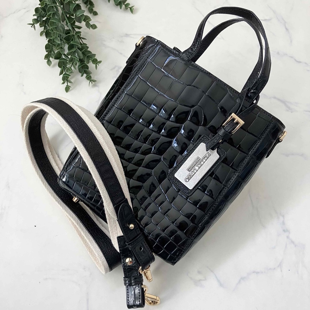 PELLEY LUSSO✨ シャイニングクロコ クロコダイル バッグ PELLEY LUSSO✨ シャイニングクロコ クロコダイル バッグ