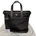 PRADA プラダ トライアングルロゴ 2WAY ショルダー トートバッグ