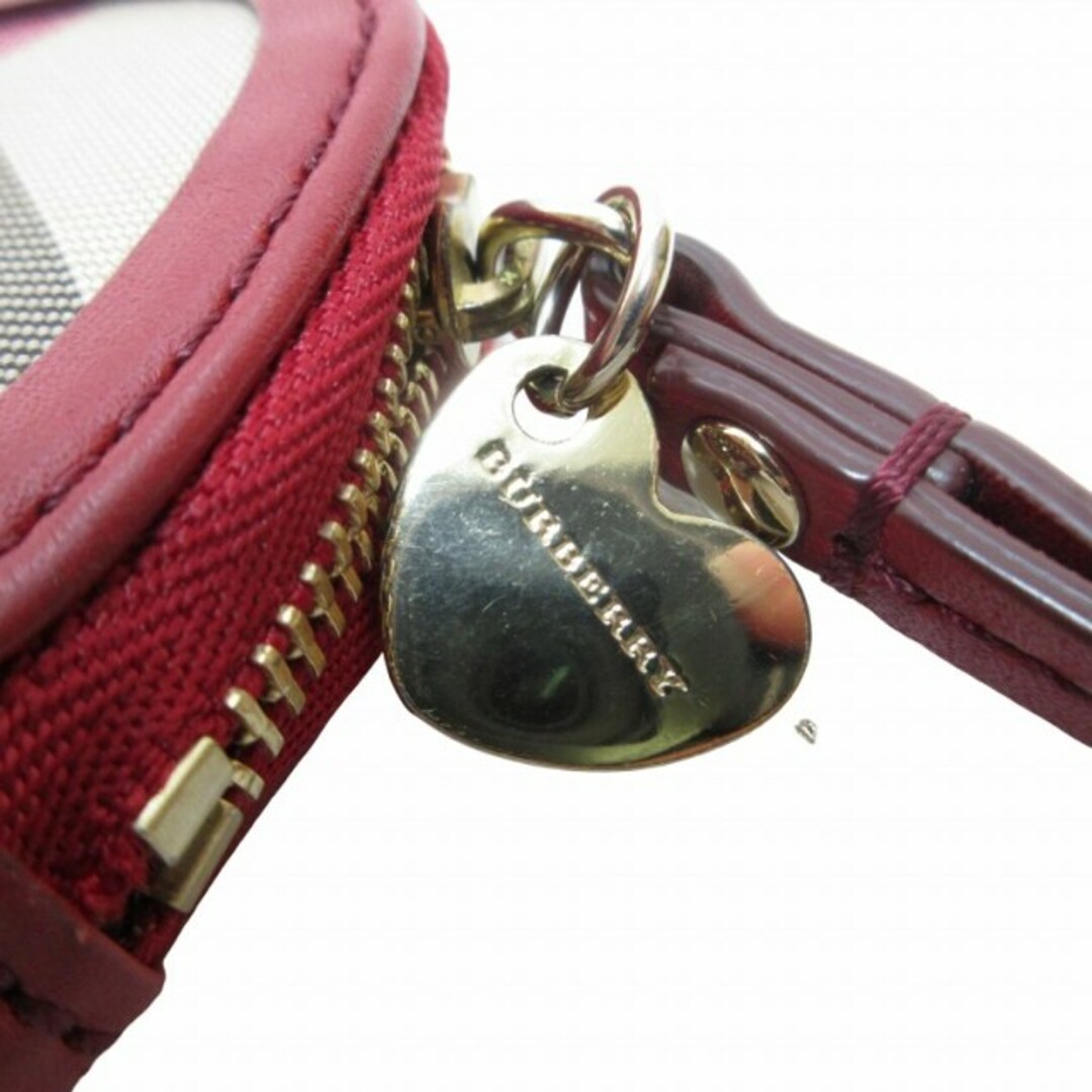 BURBERRY - バーバリー 美品 ハート型コインケース ナイロン BURBERRY - バーバリー 美品 ハート型コインケース ナイロン