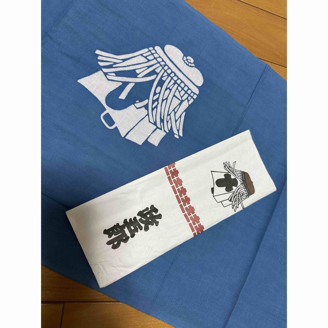 激レア 深川 鳶頭 江戸消防 一區千組 『政五郎』手拭い 粋 町鳶
