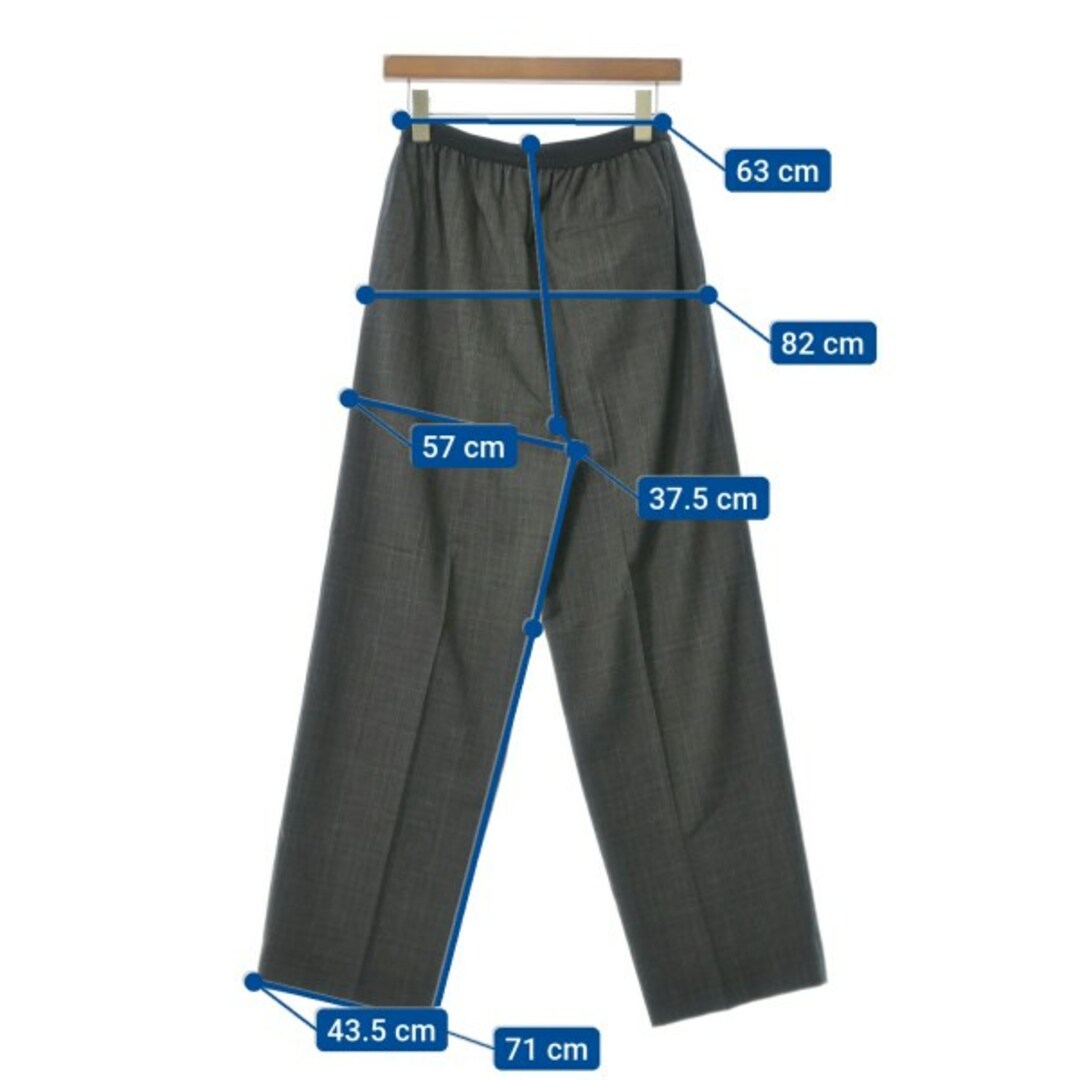 BALENCIAGA - BALENCIAGA パンツ(その他) 44(S位) グレーx黒 BALENCIAGA - BALENCIAGA パンツ(その他) 44(S位) グレーx黒