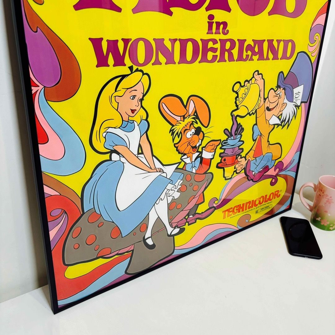 ポスター 不思議の国のアリス Alice in Wonderland①A1サイズの