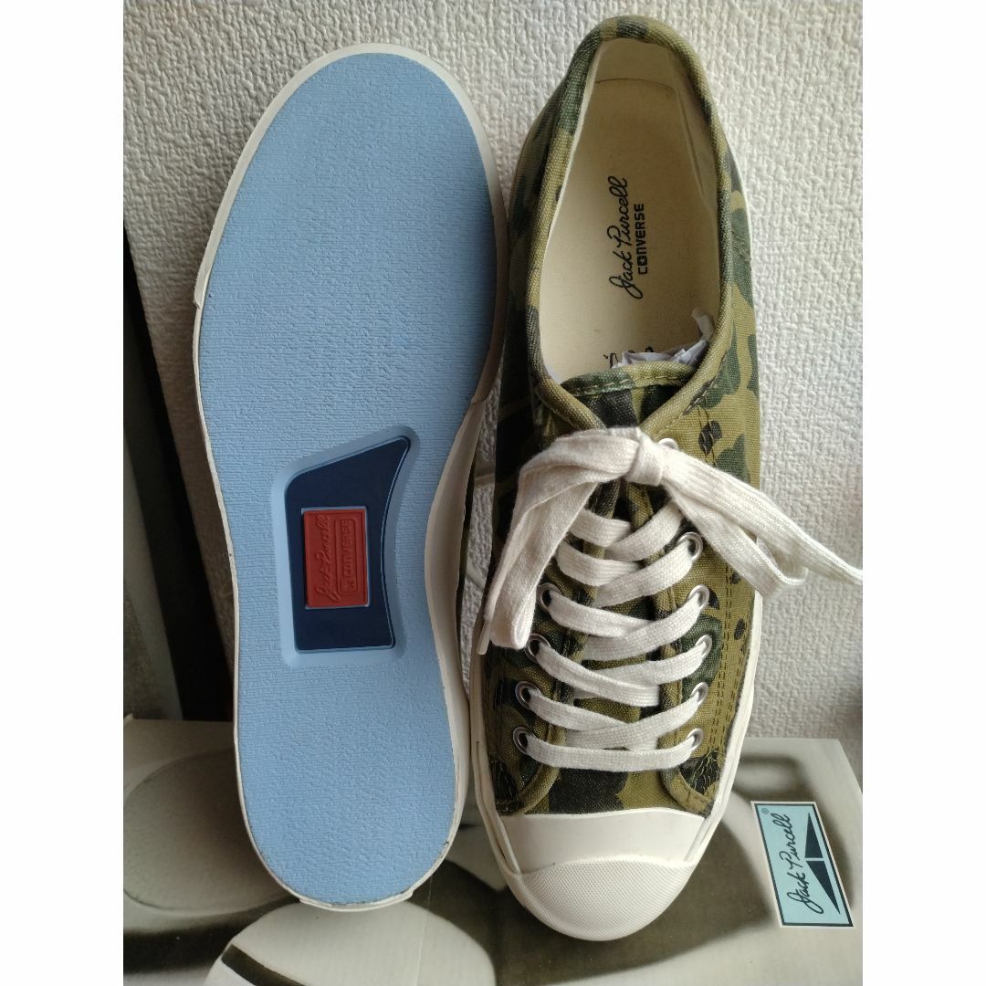 CONVERSE - ビンテージ 未使用 ジャックパーセル カモフラ迷彩柄 CONVERSE - ビンテージ 未使用 ジャックパーセル カモフラ迷彩柄