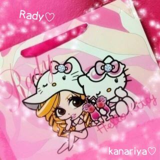 レディー(Rady)のRady×Hello Kitty✧*。可愛い＊ショップ袋バッグ✧*。ダチュラ(その他)