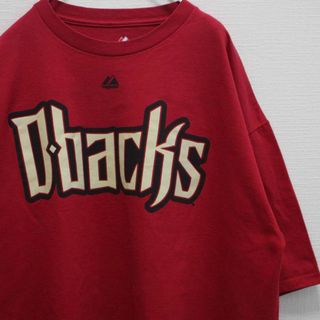 マジェスティック(Majestic)のMajestic × AZ.ダイアモンドバックス アップトン選手 古着 Tシャツ(Tシャツ/カットソー(半袖/袖なし))
