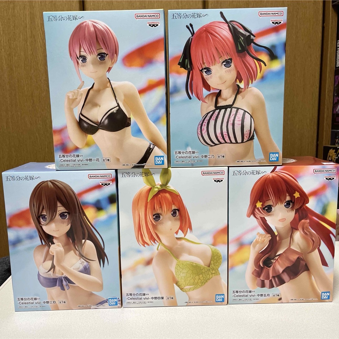 新品】 五等分の花嫁 -Celestial vivi- 5つセットの通販 by たけ 新品】 五等分の花嫁 -Celestial vivi- 5つセットの通販 by たけ