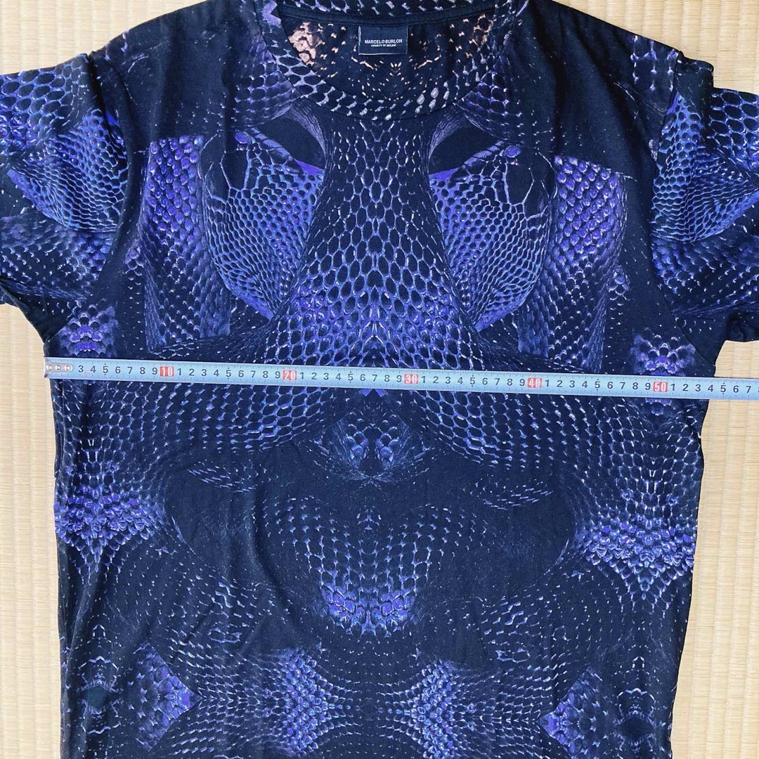 MARCELO BURLON - 新品未使用 マルセロバーロン スネーク総柄 MARCELO BURLON - 新品未使用 マルセロバーロン スネーク総柄
