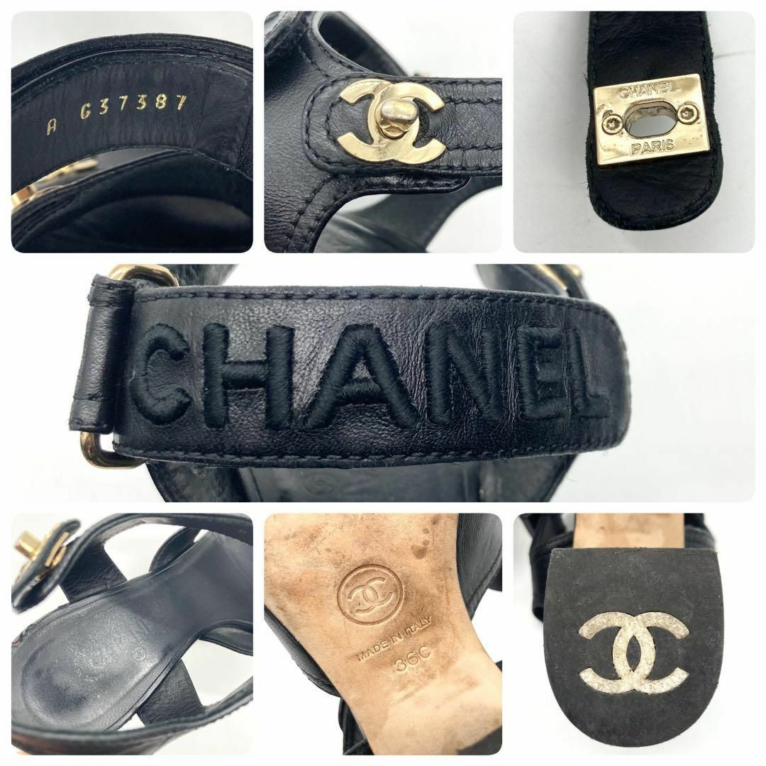 CHANEL - 【箱付き☆大人気】CHANEL サンダル ハイヒール ココ CHANEL - 【箱付き☆大人気】CHANEL サンダル ハイヒール ココ
