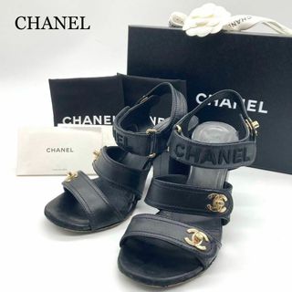 CHANEL - 【箱付き☆大人気】CHANEL サンダル ハイヒール ココ CHANEL - 【箱付き☆大人気】CHANEL サンダル ハイヒール ココ