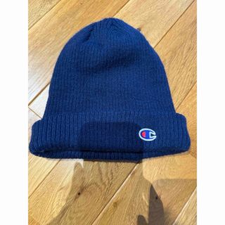 チャンピオン(Champion)の美品！champion チャンピオン　ニット帽　ビーニー　キャップ　CAP(ニット帽/ビーニー)