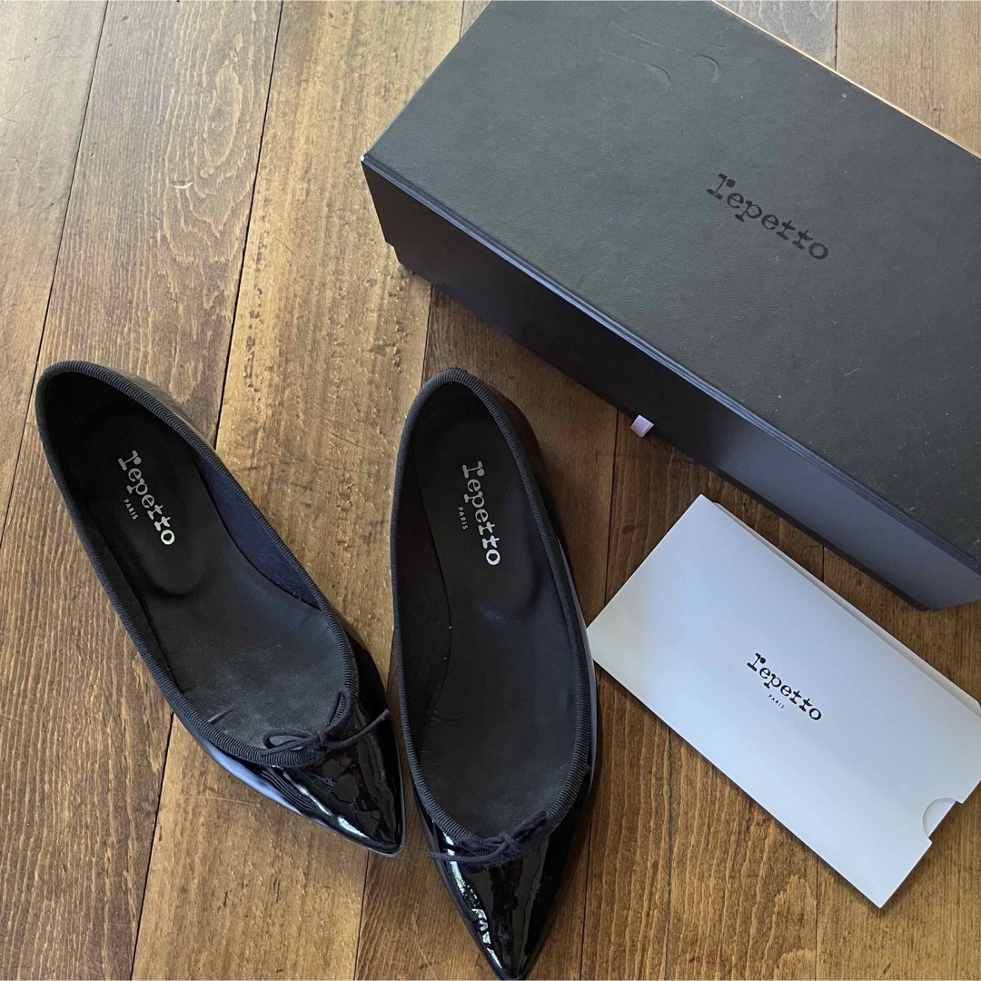 repetto - 新品未使用 repette JUNON エナメル ポンテッドトゥ repetto - 新品未使用 repette JUNON エナメル ポンテッドトゥ