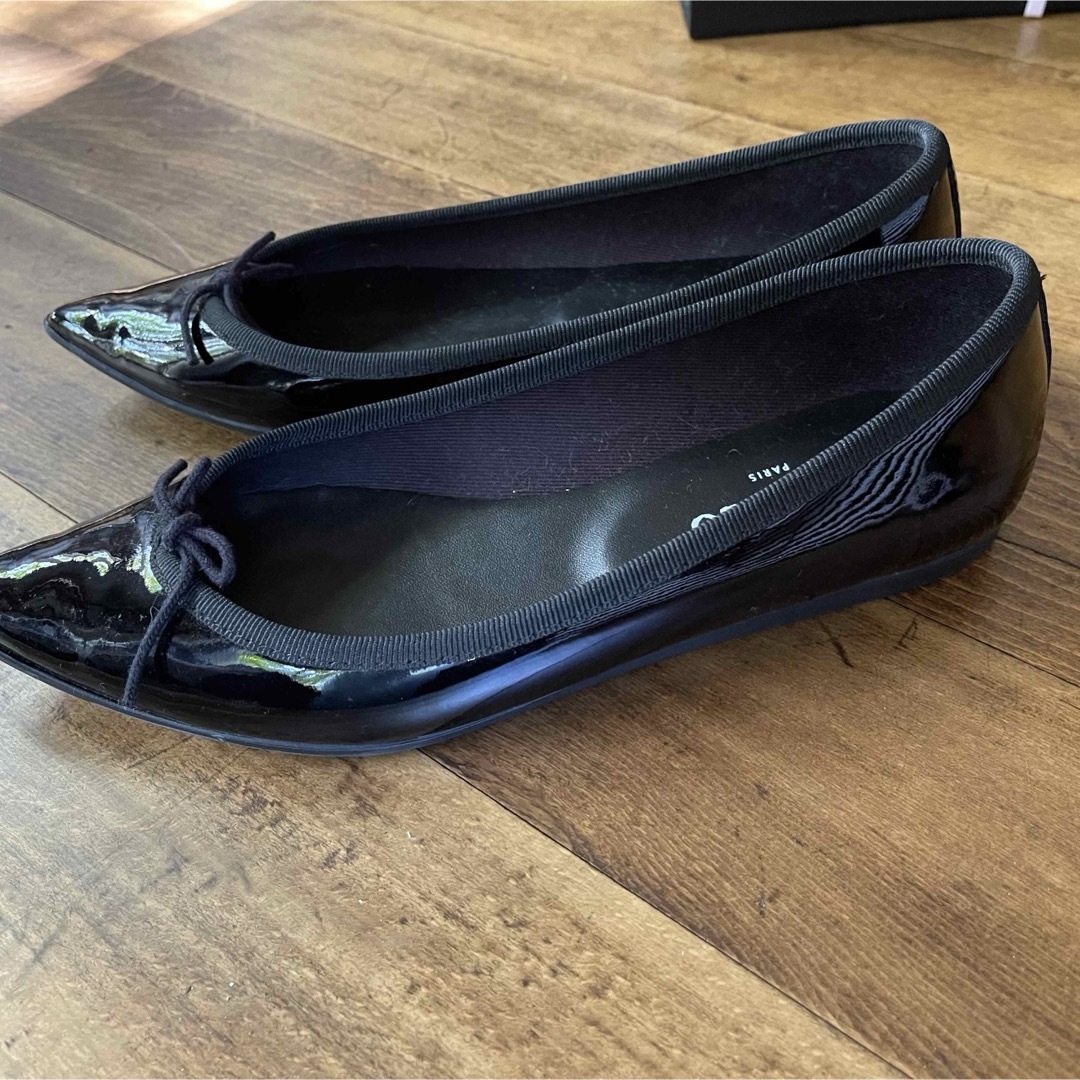 repetto - 新品未使用 repette JUNON エナメル ポンテッドトゥ repetto - 新品未使用 repette JUNON エナメル ポンテッドトゥ