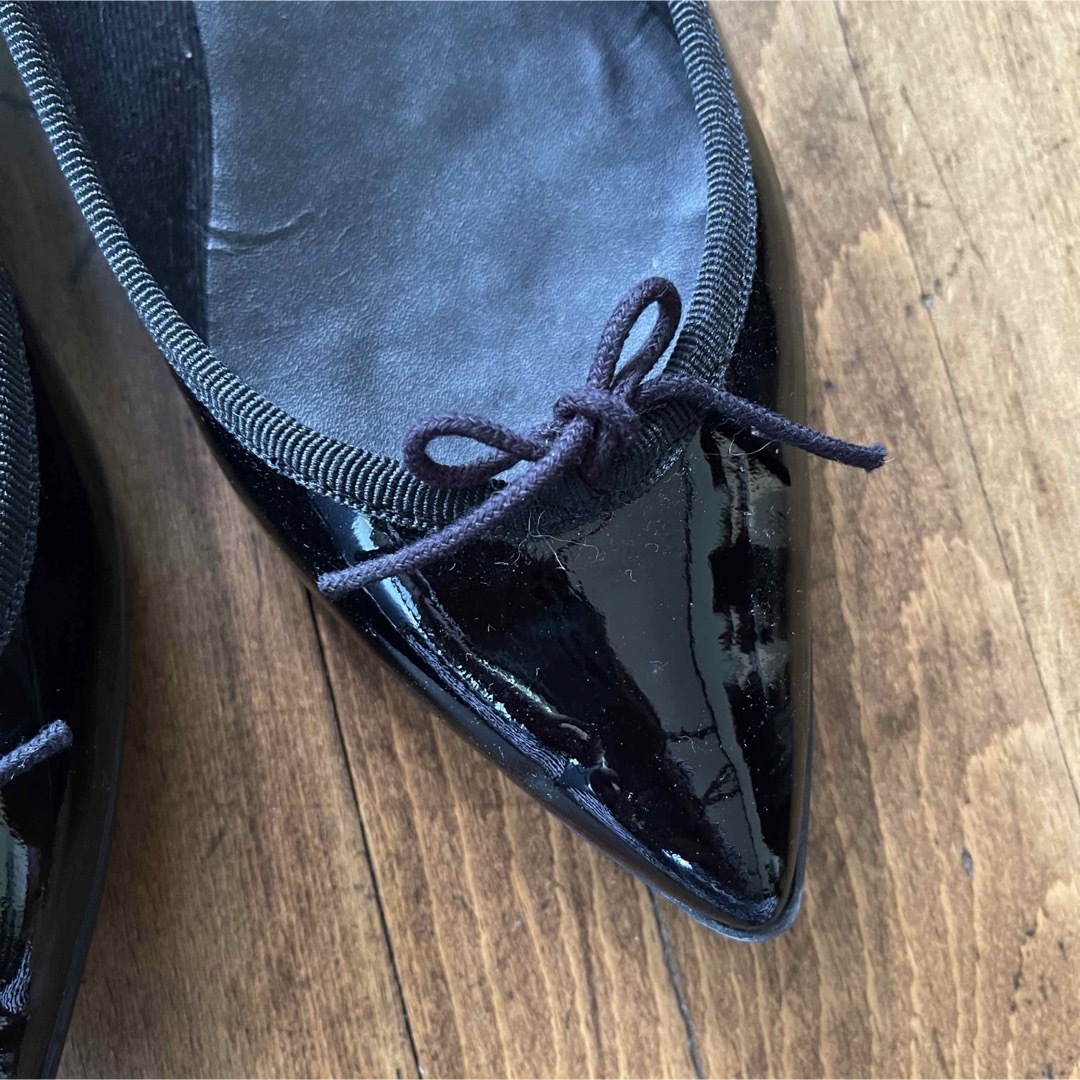 repetto - 新品未使用 repette JUNON エナメル ポンテッドトゥ repetto - 新品未使用 repette JUNON エナメル ポンテッドトゥ
