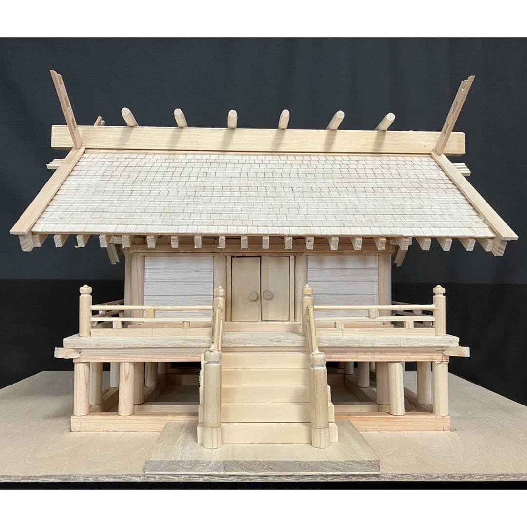 神棚 国宝仁科神明宮 1/30 製作日数2ヶ月半 神棚 国宝仁科神明宮 1/30 製作日数2ヶ月半