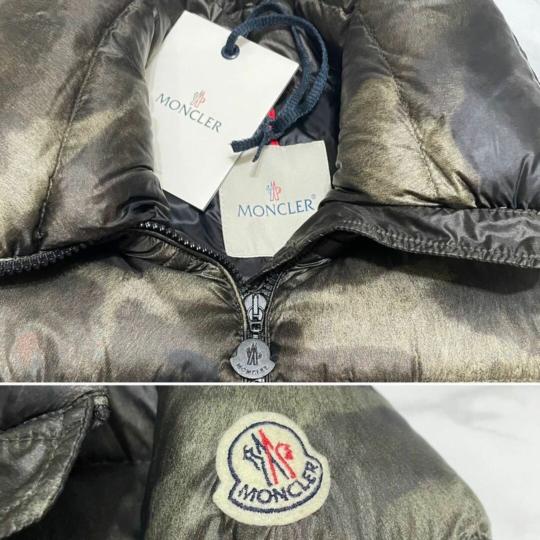 MONCLER - モンクレールMONCLER迷彩柄ダウンジャケット#1の通販 MONCLER - モンクレールMONCLER迷彩柄ダウンジャケット#1の通販