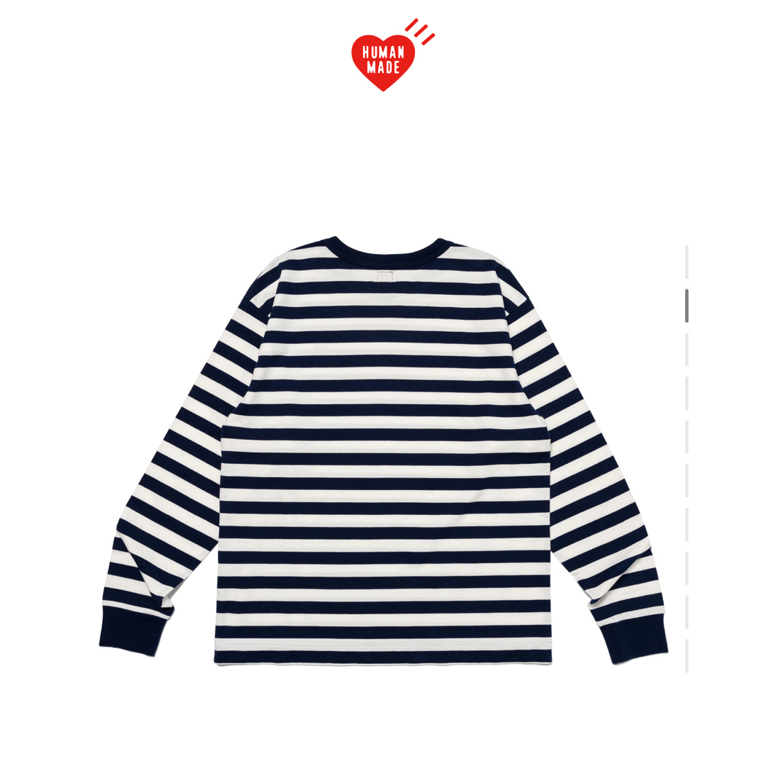 HUMAN MADE - STRIPED L/S T-SHIRTの通販 by tmg's shop HUMAN MADE - STRIPED L/S T-SHIRTの通販 by tmg's shop