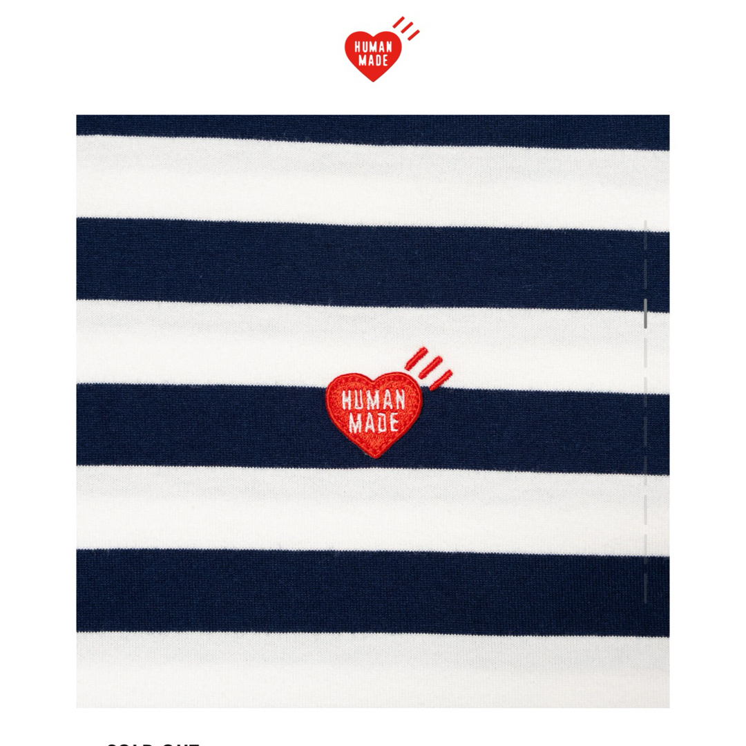 HUMAN MADE - STRIPED L/S T-SHIRTの通販 by tmg's shop HUMAN MADE - STRIPED L/S T-SHIRTの通販 by tmg's shop