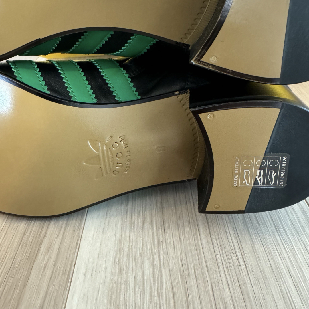 GUCCI - 未使用 GUCCI adidas コラボ ブーツ 大人気カラー GUCCI - 未使用 GUCCI adidas コラボ ブーツ 大人気カラー