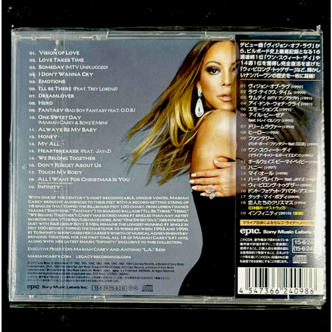 Mariah Carey / マライア・キャリー / #1 インフィニティの通販 by ikeruakeru2024's shop|ラクマ Mariah Carey / マライア・キャリー / #1 インフィニティの通販 by ikeruakeru2024's shop|ラクマ