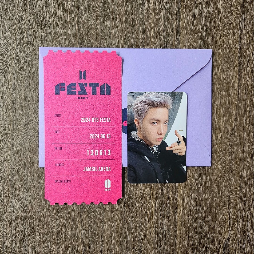 BTS FESTA ARMY ホソク トレカ J-HOPE FC 限定 アイドルグッズ BTS FESTA ARMY ホソク トレカ J-HOPE FC 限定 アイドルグッズ