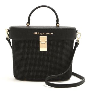 ジルバイジルスチュアート(JILL by JILLSTUART)の早い者勝ち！新品♡ブラック♡RATTAN SKIN BUCKET♡ジルバイ(ハンドバッグ)