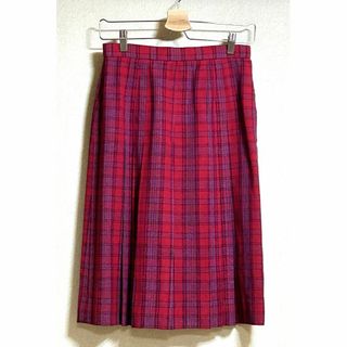 PINORE　スカート　プリーツ　ひざ丈　11号(ひざ丈スカート)