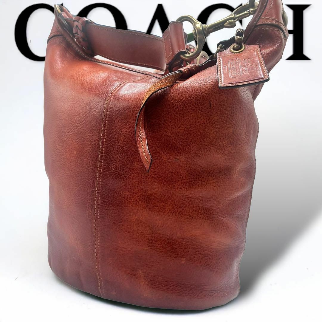 COACH - 美品✨COACH コーチ バケツ型ショルダーバッグ COACH - 美品✨COACH コーチ バケツ型ショルダーバッグ