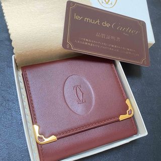 Cartier - 1987年購入 カルティエ スクエア コインケース Cartier - 1987年購入 カルティエ スクエア コインケース