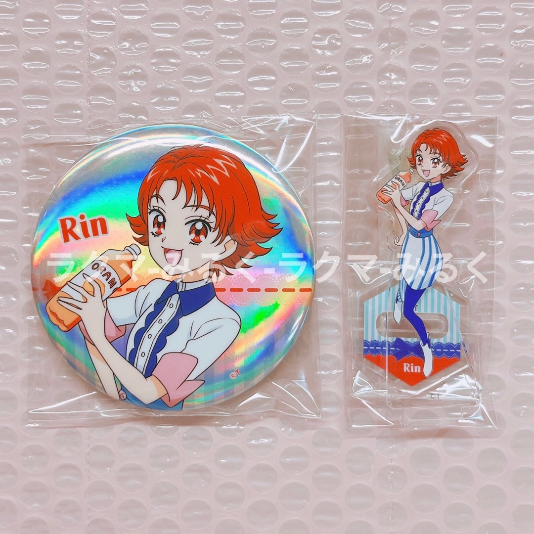 プリキュア ローソン 缶バッジ アクリルスタンド キュアルージュ プリキュア ローソン 缶バッジ アクリルスタンド キュアルージュ