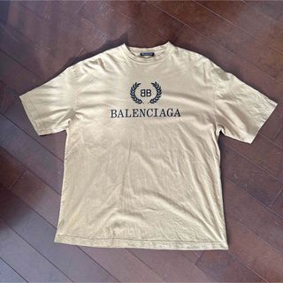 BALENCIAGA(Tシャツ/カットソー(半袖/袖なし) ・ ベージュ系 BALENCIAGA(Tシャツ/カットソー(半袖/袖なし) ・ ベージュ系