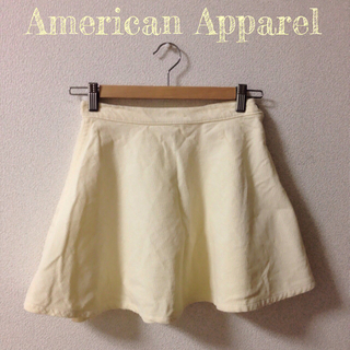 アメリカンアパレル(American Apparel)のアメアパ コーデュロイスカート(ミニスカート)