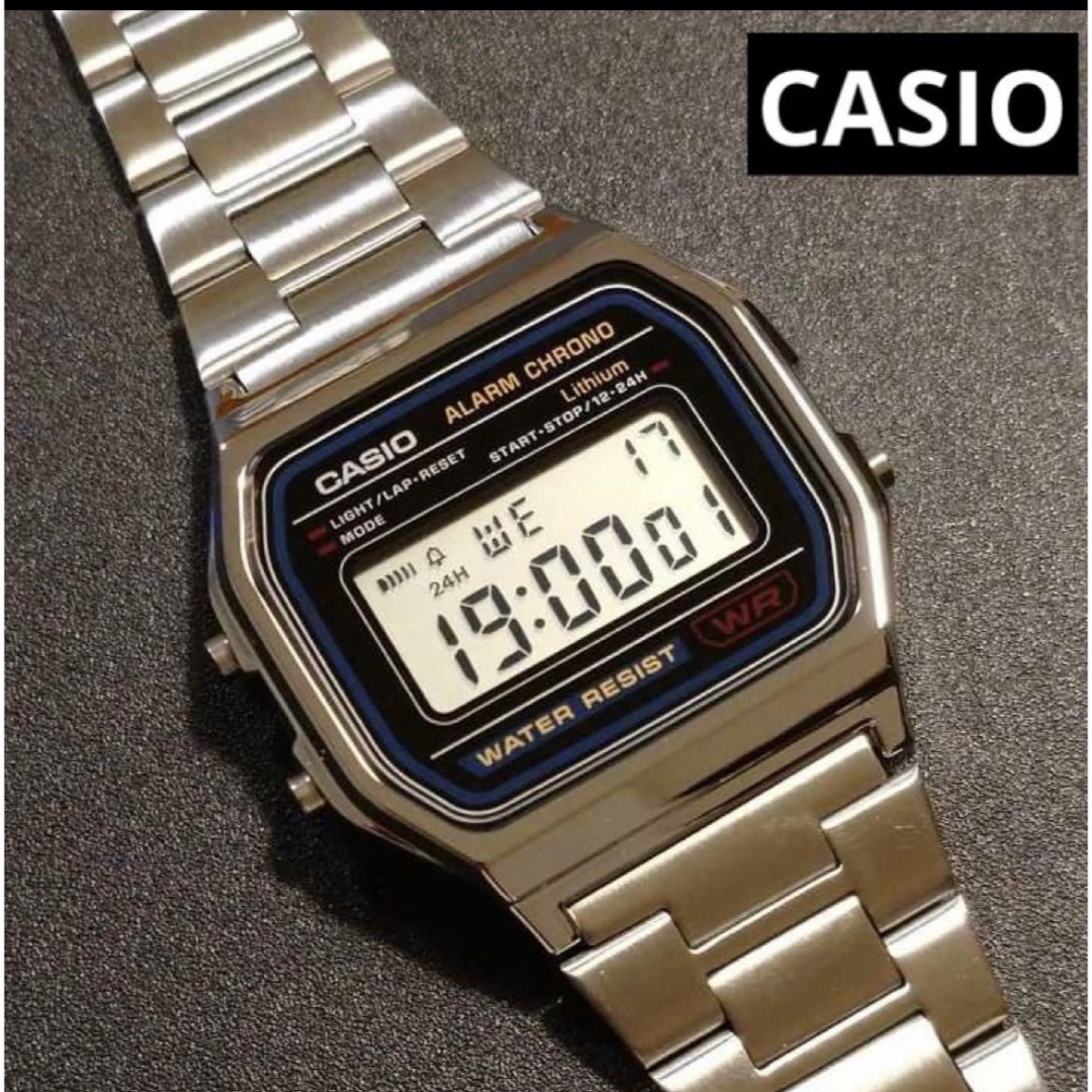 CASIO - 【新品未開封】カシオ デジタル腕時計 ステンレス CASIO - 【新品未開封】カシオ デジタル腕時計 ステンレス
