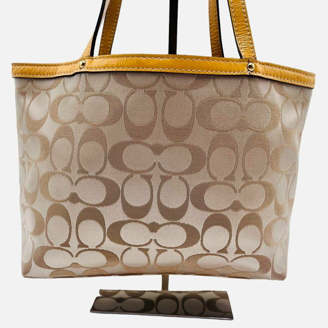 COACH - 極美品✨COACH コーチ ミニトートバッグ ティーローズ COACH - 極美品✨COACH コーチ ミニトートバッグ ティーローズ