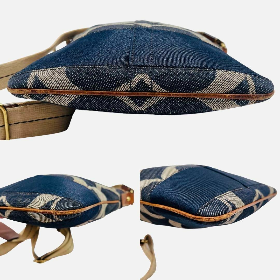 COACH - 美品✨COACH コーチ ショルダーバッグ デニム COACH - 美品✨COACH コーチ ショルダーバッグ デニム