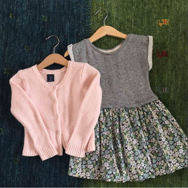 babyGAP(ベビーギャップ)のbaby GAP カーディガン 95  キッズ/ベビー/マタニティのキッズ服女の子用(90cm~)(カーディガン)の商品写真