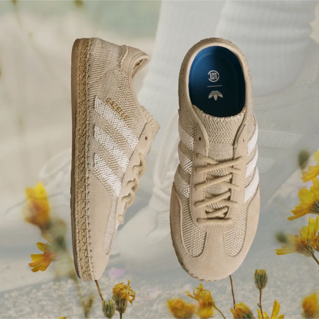 adidas - CLOT × adidas Gazelle Indoor アディダス ガゼル 白の adidas - CLOT × adidas Gazelle Indoor アディダス ガゼル 白の