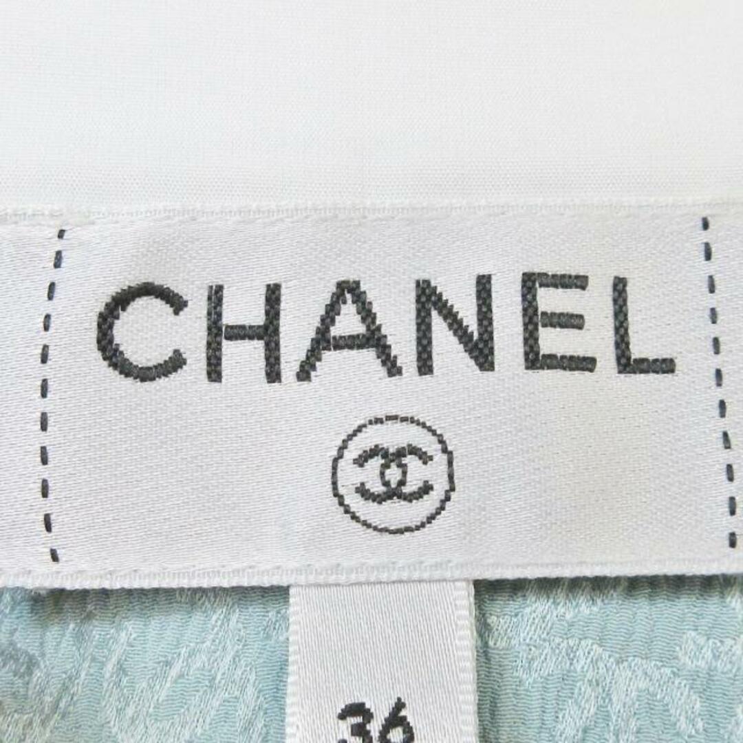 CHANEL - CHANEL(シャネル) 長袖シャツブラウス サイズ36 S CHANEL - CHANEL(シャネル) 長袖シャツブラウス サイズ36 S