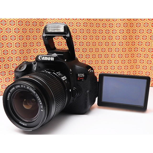 本格派なのにお手軽☆手振れ補正付き☆Canon kiss X7i レンズセット